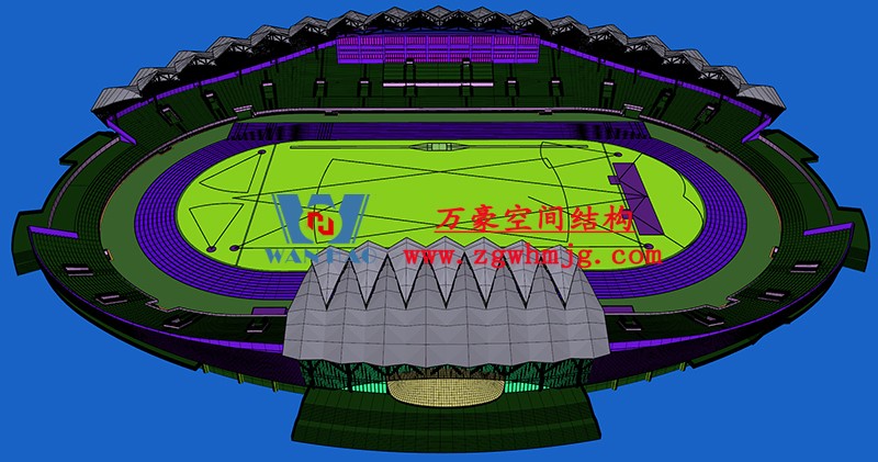 萬豪2022第14標(biāo)-張掖奧體中心建設(shè)項(xiàng)目（EPC）總承包體育場PTFE膜結(jié)構(gòu)專業(yè)分包工程