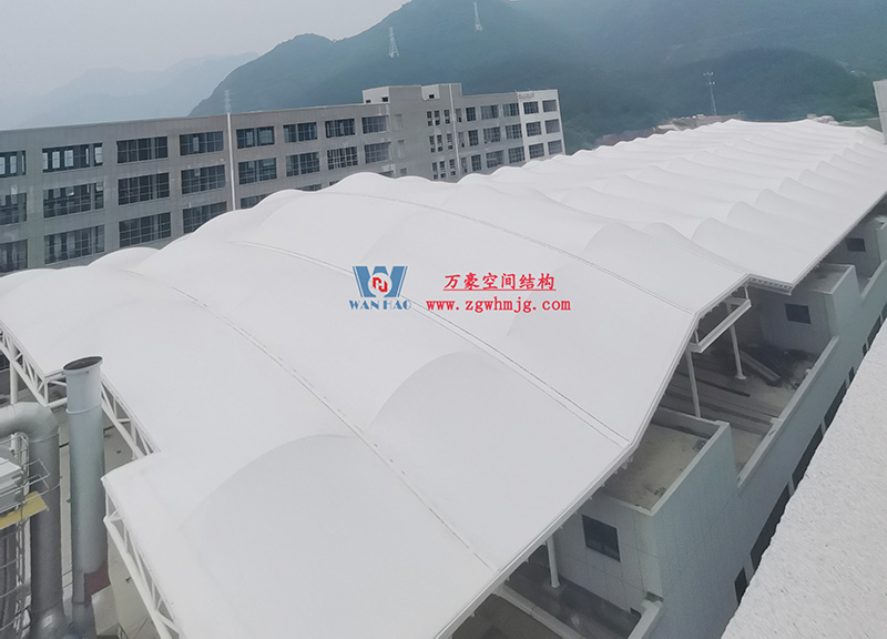 浙江真愛毯業(yè)科技有限公司廠房三屋面膜結(jié)構(gòu)工程完工大吉! 浙江真愛毯業(yè)科技有限公司廠房三屋面膜結(jié)構(gòu)工程完工大吉!