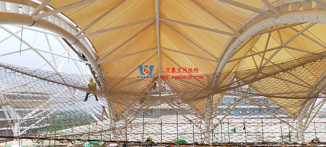 海南醫(yī)學院第一附屬醫(yī)院江東新院區(qū)膜結構工程