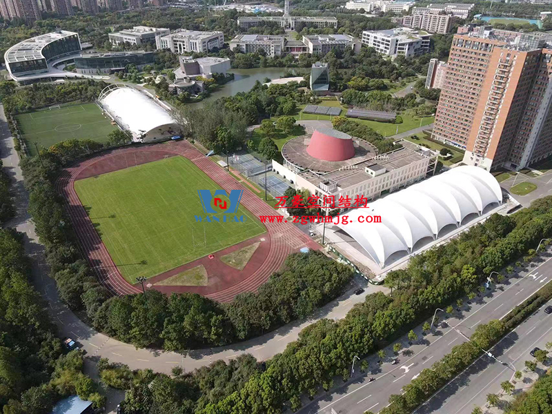 寧波諾丁漢大學室外運動場地改擴建項目膜結(jié)構(gòu)項目